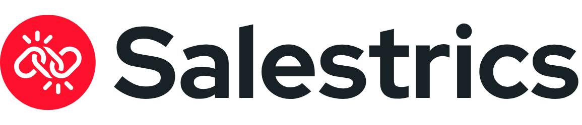 Salestrics logo on white background